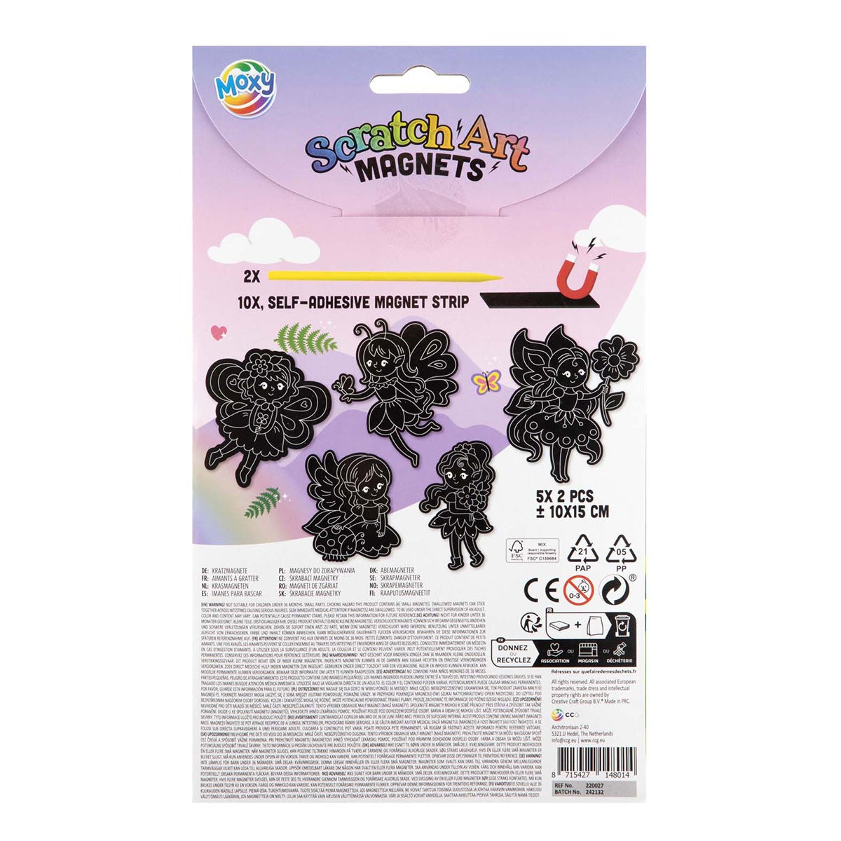 Scratch arts magneten Scratch arts magneten