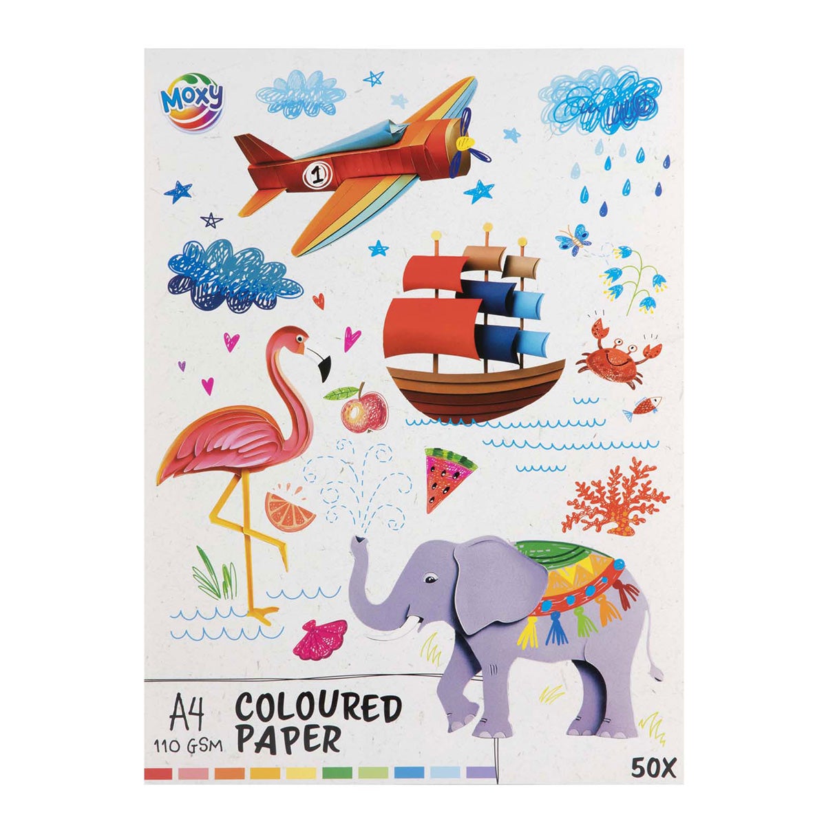 Gekleurd papier A4 Gekleurd papier A4