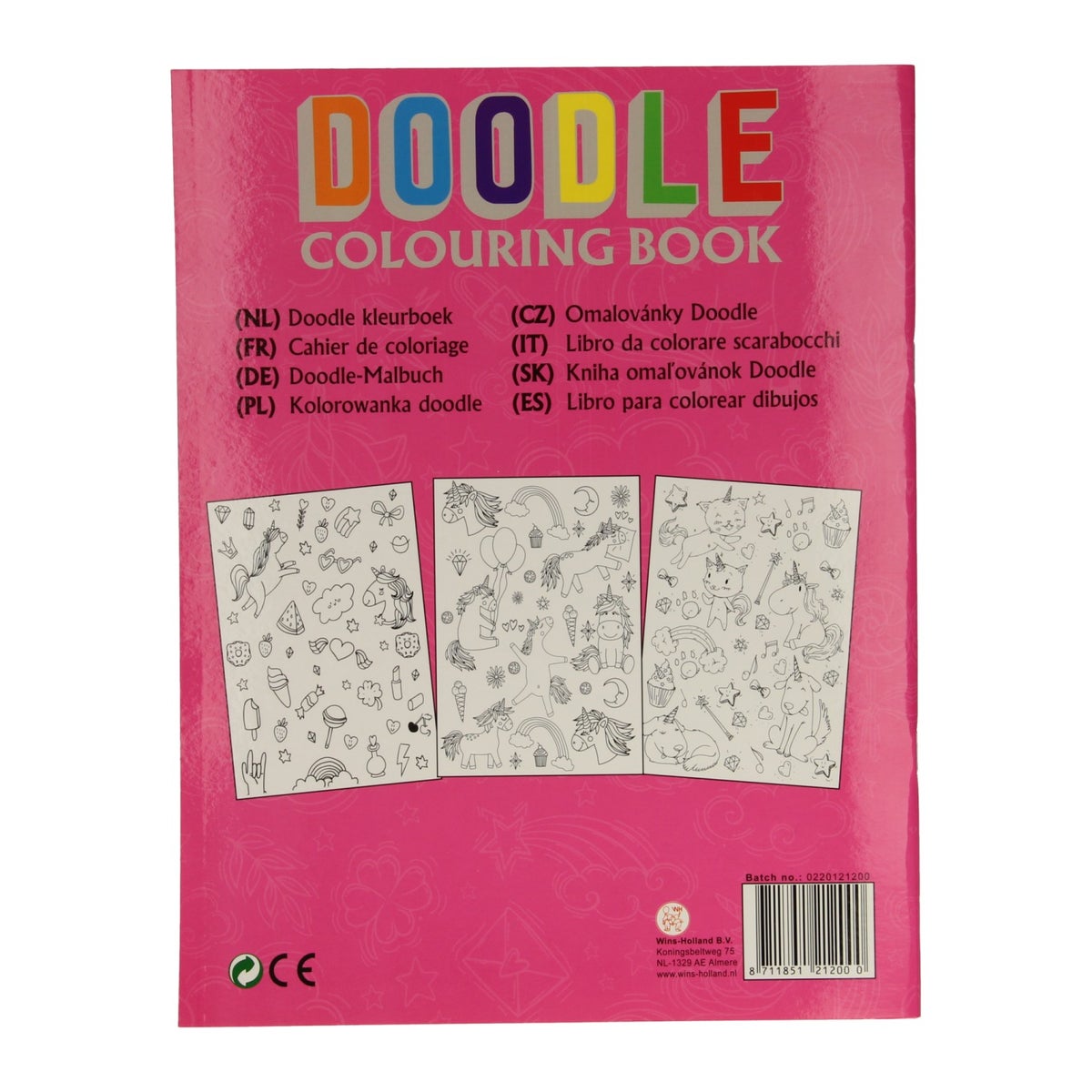 Kleurboek Doodle Kleurboek Doodle