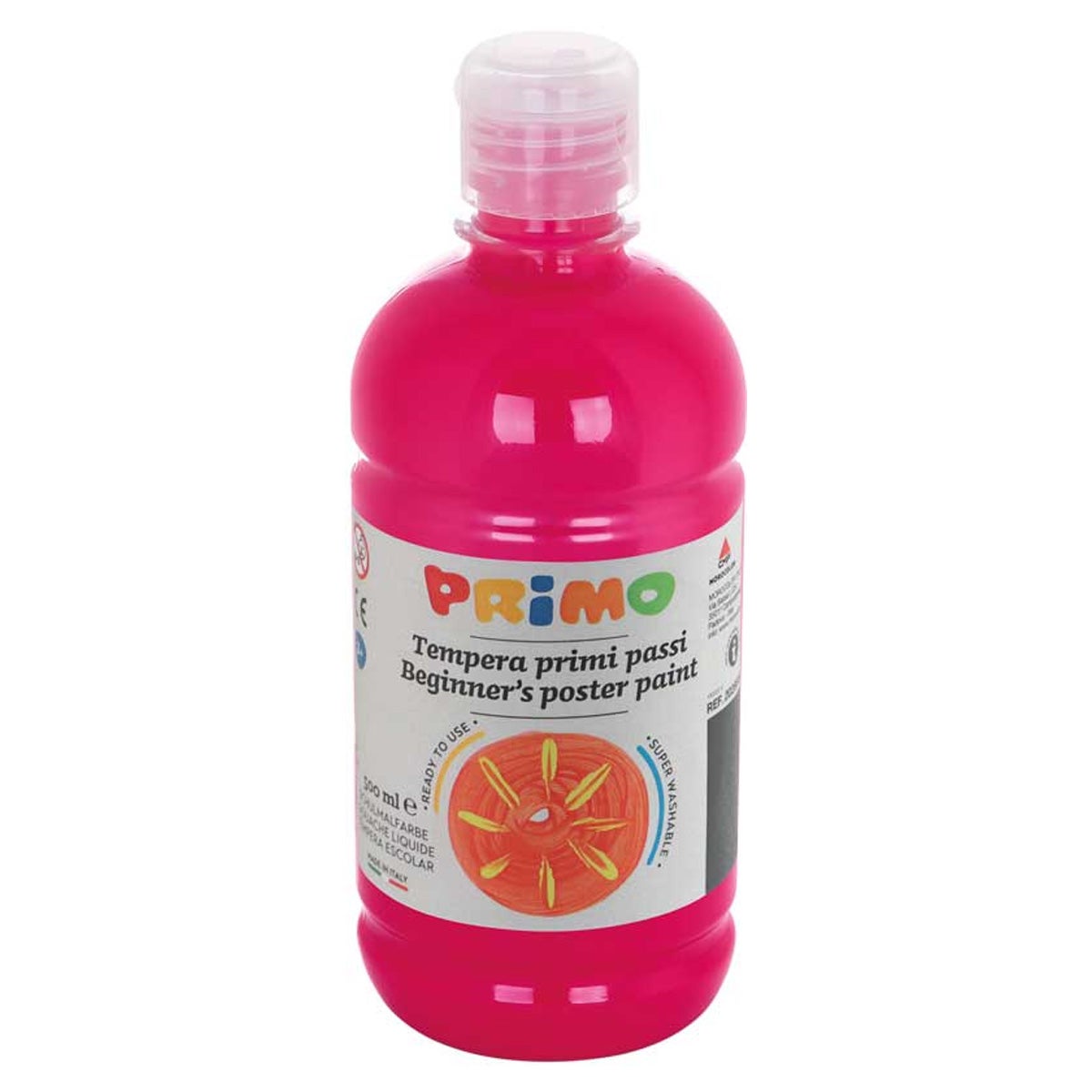 Plakkaatverf 500 ml magenta Primo Plakkaatverf 500 ml magenta Primo