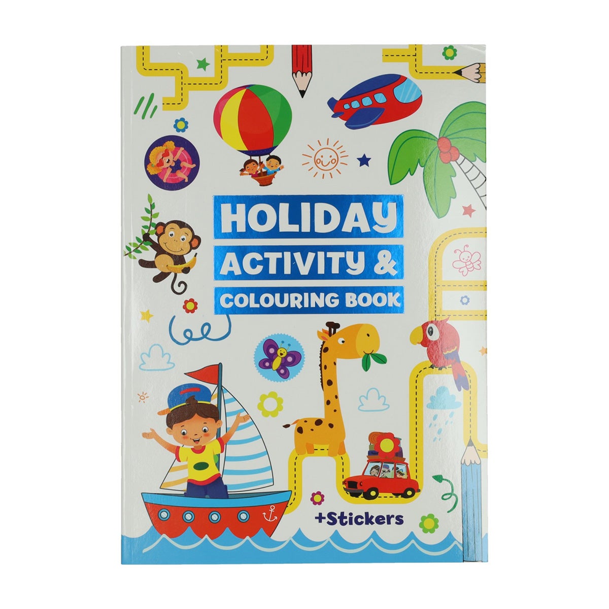 Kleur- en spelletjesboek vakantie Kleur- en spelletjesboek vakantie