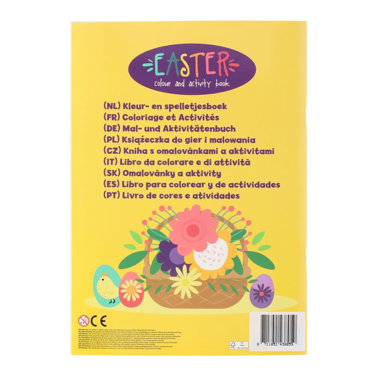 Kleur- en activiteitenboek Pasen Kleur- en activiteitenboek Pasen