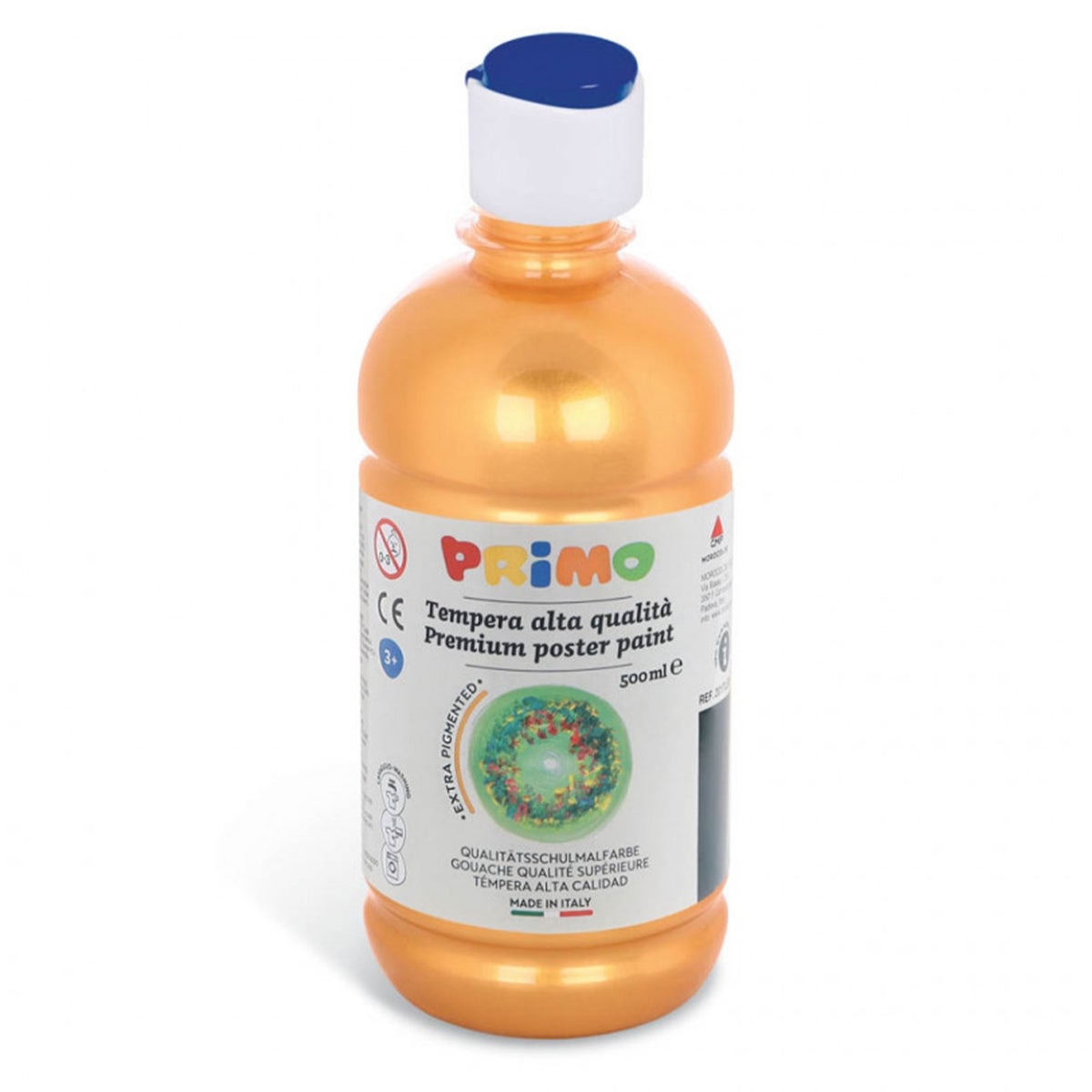 Plakkaatverf 500 ml goud Primo Plakkaatverf 500 ml goud Primo