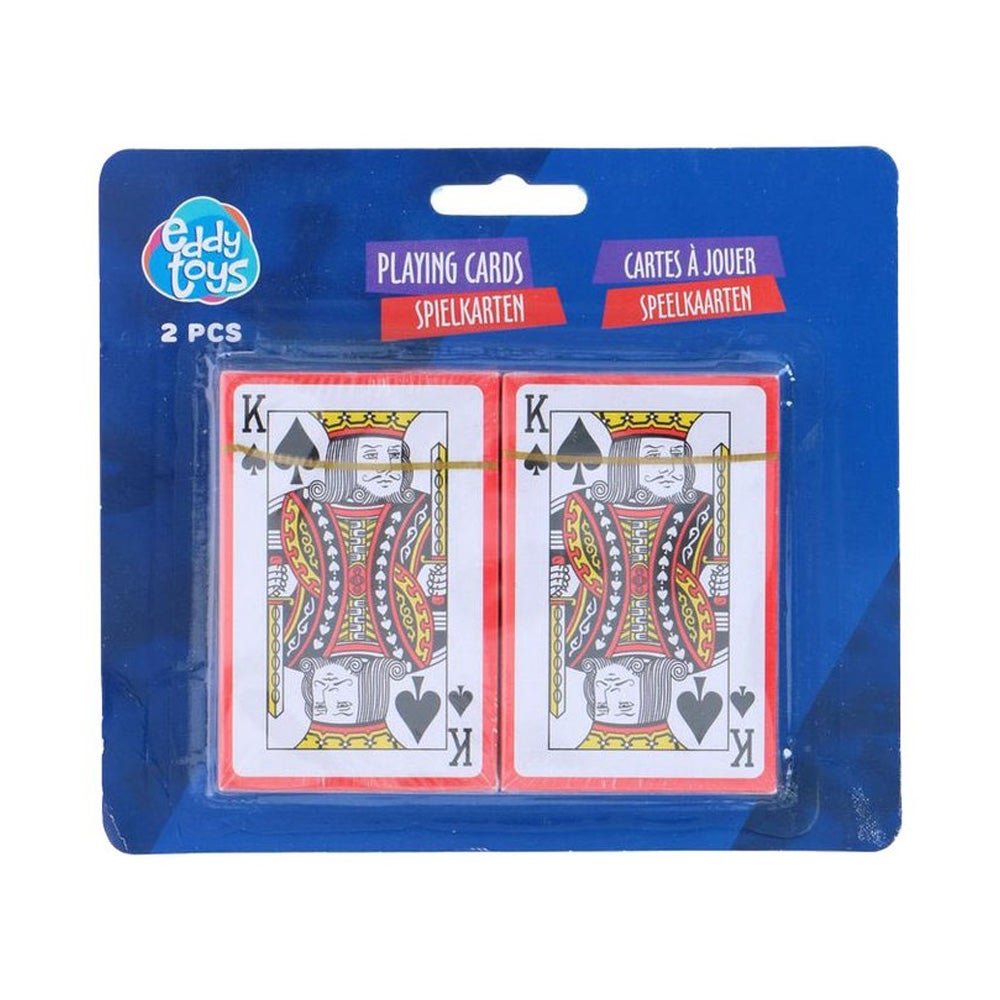 Eddy Toys speelkaarten, set van 2 Eddy Toys speelkaarten, set van 2