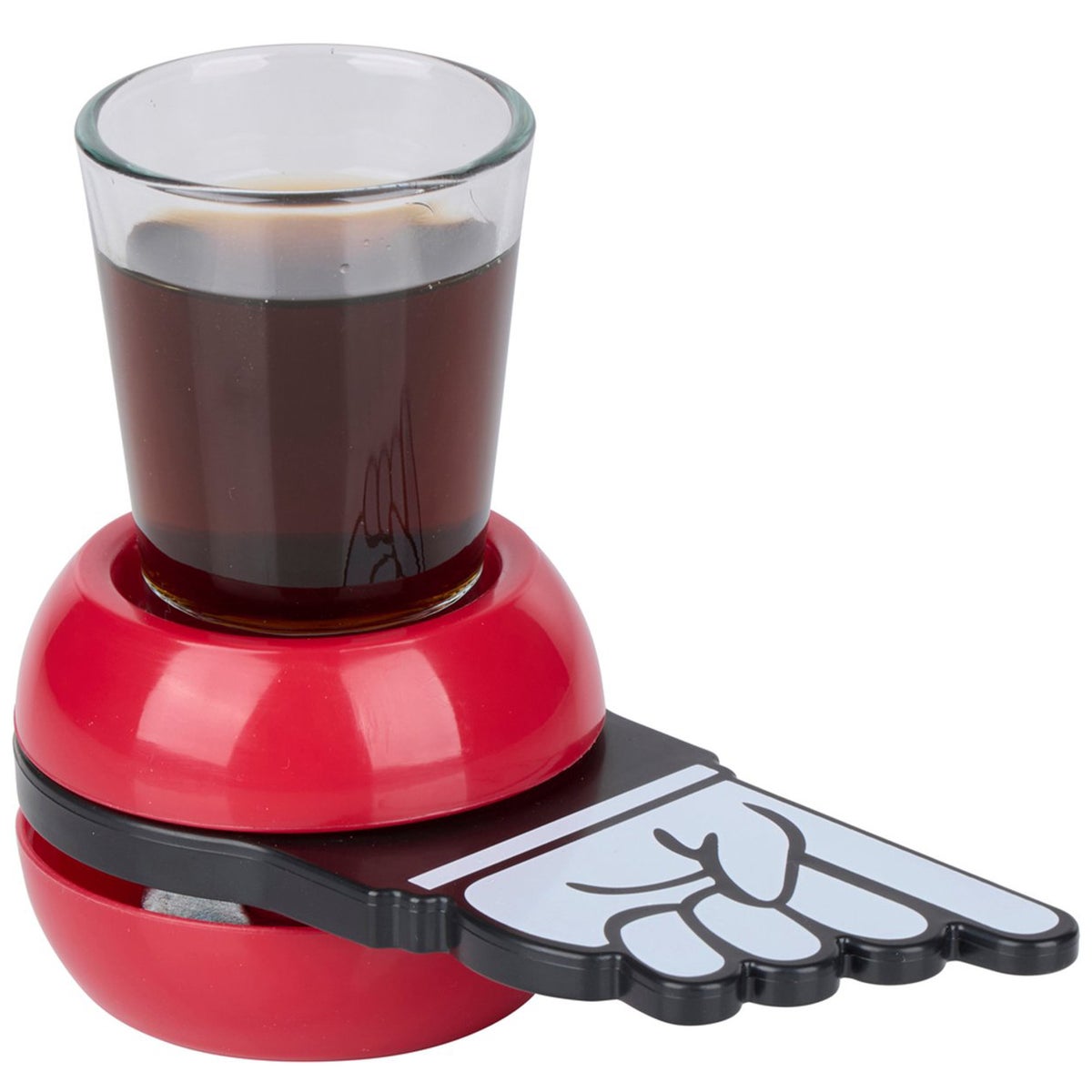 Shotjes spinner met shotglas Shotjes spinner met shotglas