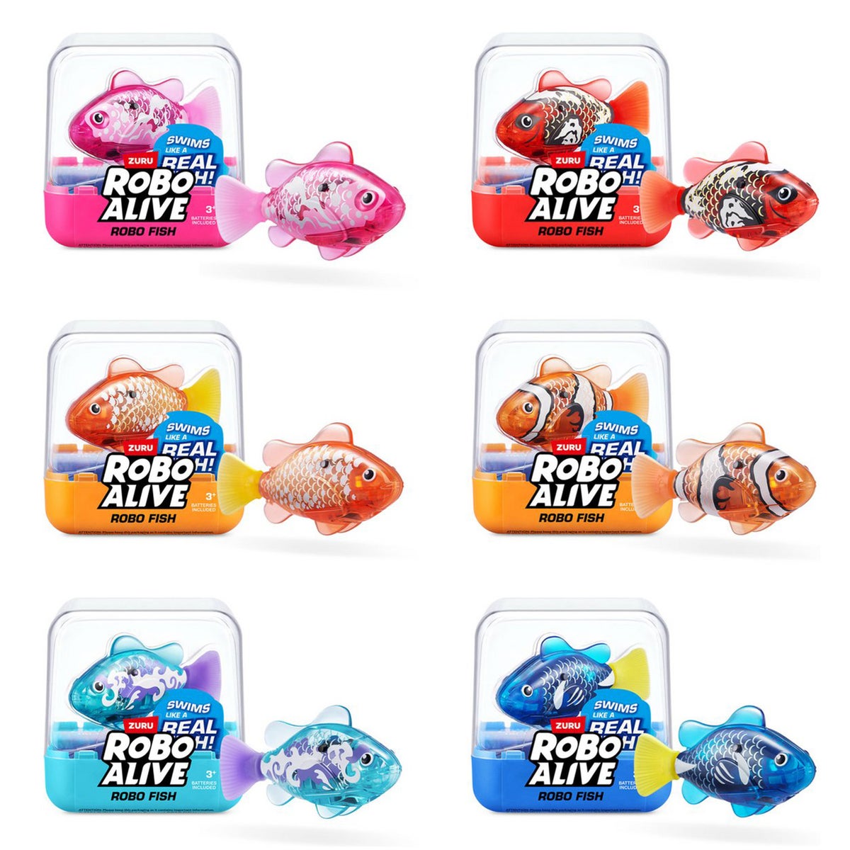 Robo Fish Robo Alive assorti Robo Fish Robo Alive assorti