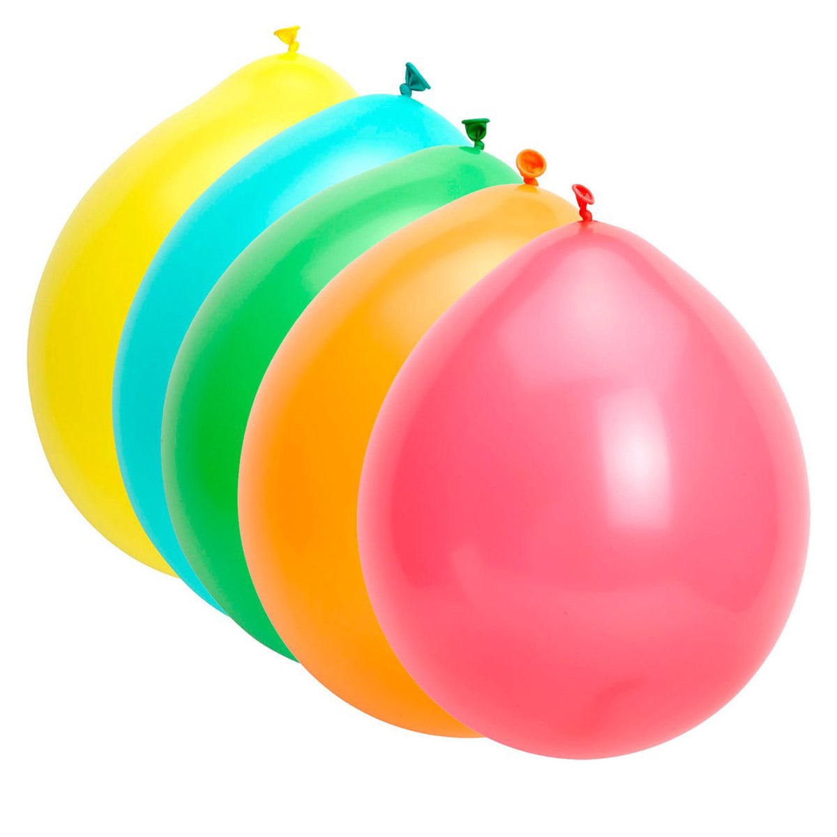 Ballon meerkleurig 30 cm 10 stuks Ballon meerkleurig 30 cm 10 stuks