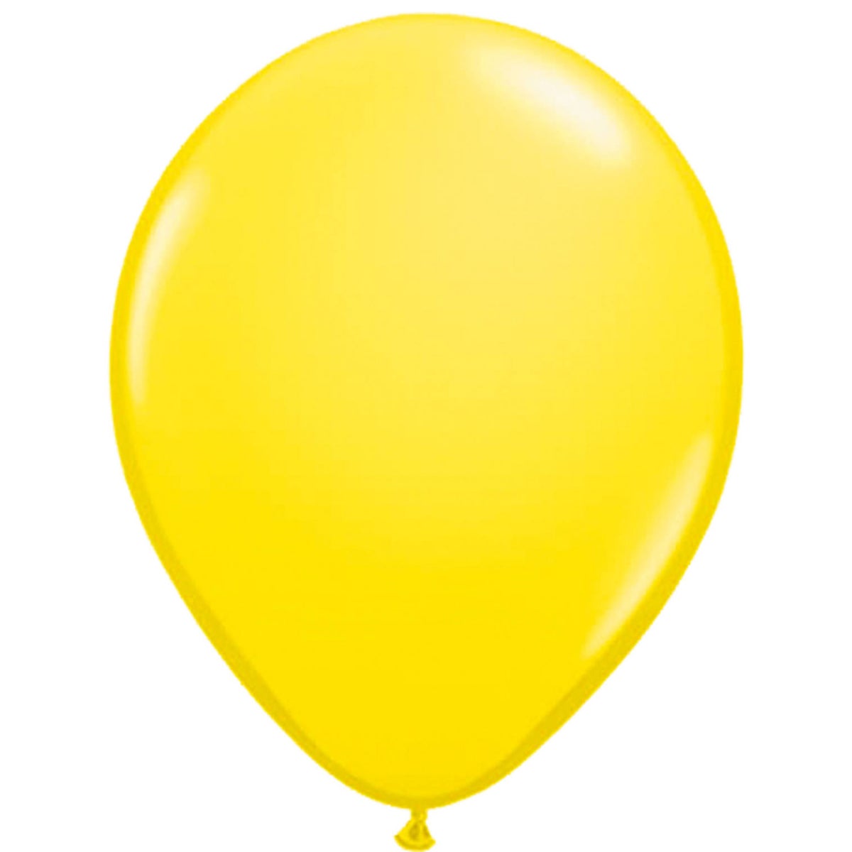 Ballon 30 cm geel 10 stuks Ballon 30 cm geel 10 stuks