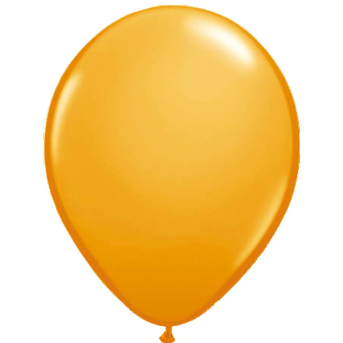 Ballon 30 cm oranje 10 stuks Ballon 30 cm oranje 10 stuks