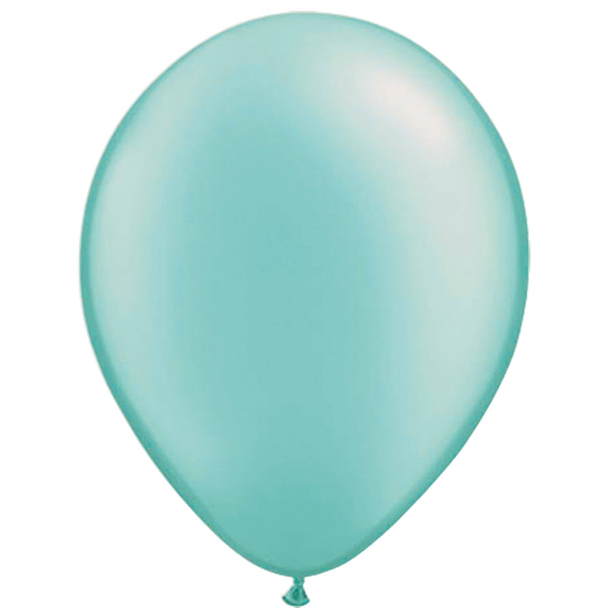 Ballon 30 cm turquoise 10 stuks Ballon 30 cm turquoise 10 stuks