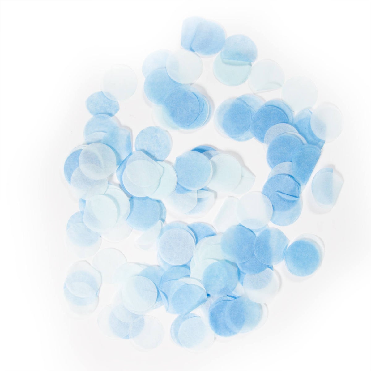 Confetti groot baby blauw 14 g Confetti groot baby blauw 14 g