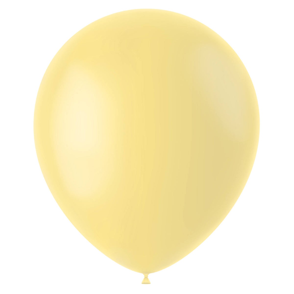 Ballon mat poedergeel 10 stuks 33 cm Ballon mat poedergeel 10 stuks 33 cm