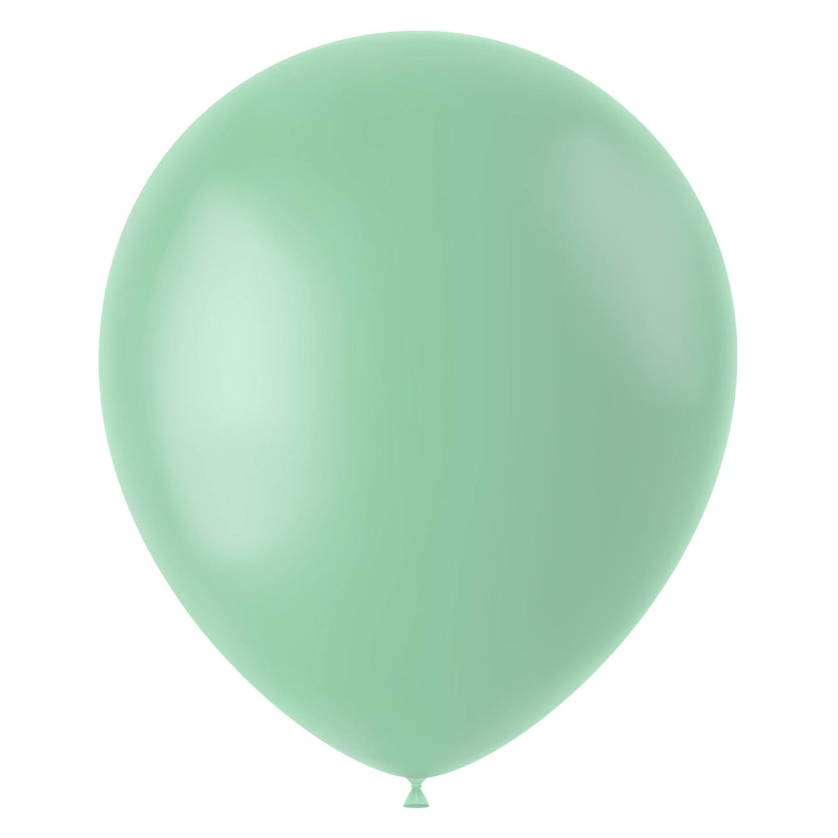 Ballon mat poederpistache 10 stuks 33 cm Ballon mat poederpistache 10 stuks 33 cm