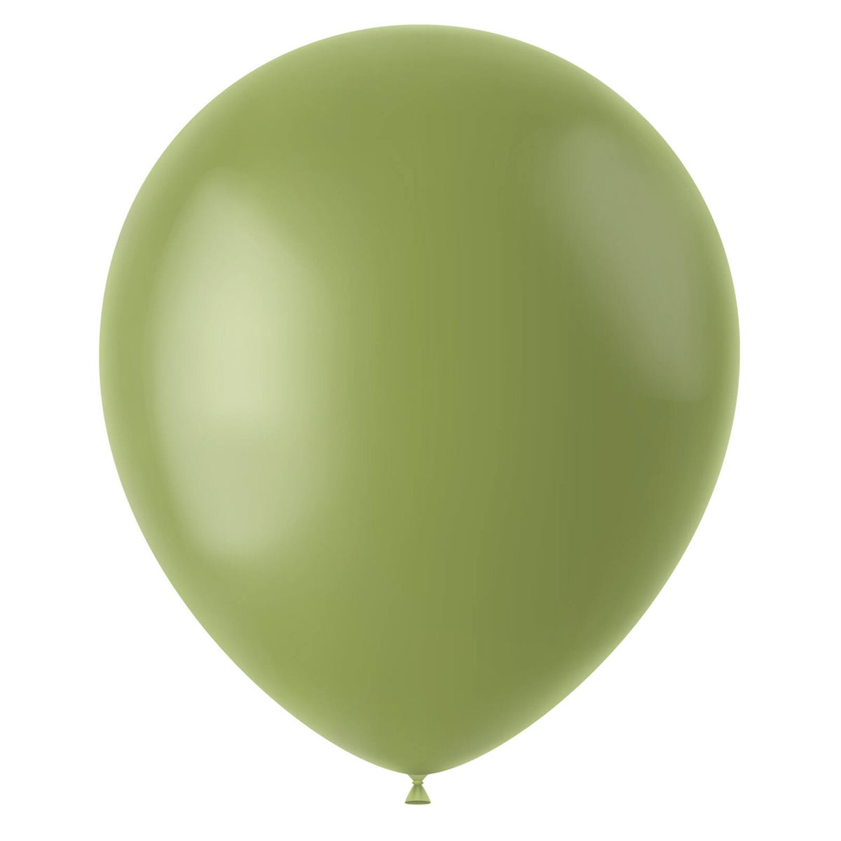 Ballon mat olive green 10 stuks 33 cm Ballon mat olive green 10 stuks 33 cm