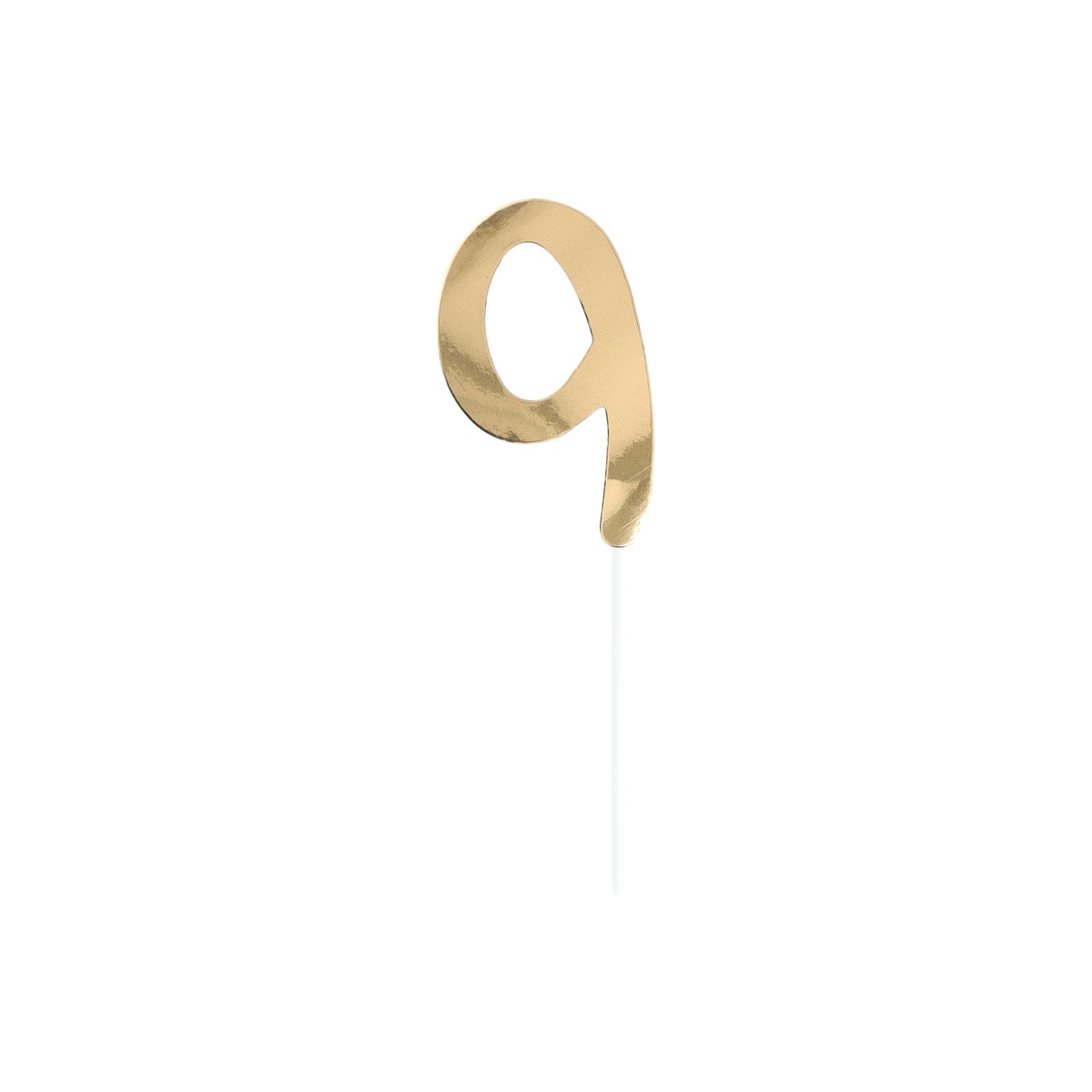 Cake topper cijfer 0-9 20 stuks goud Cake topper cijfer 0-9 20 stuks goud