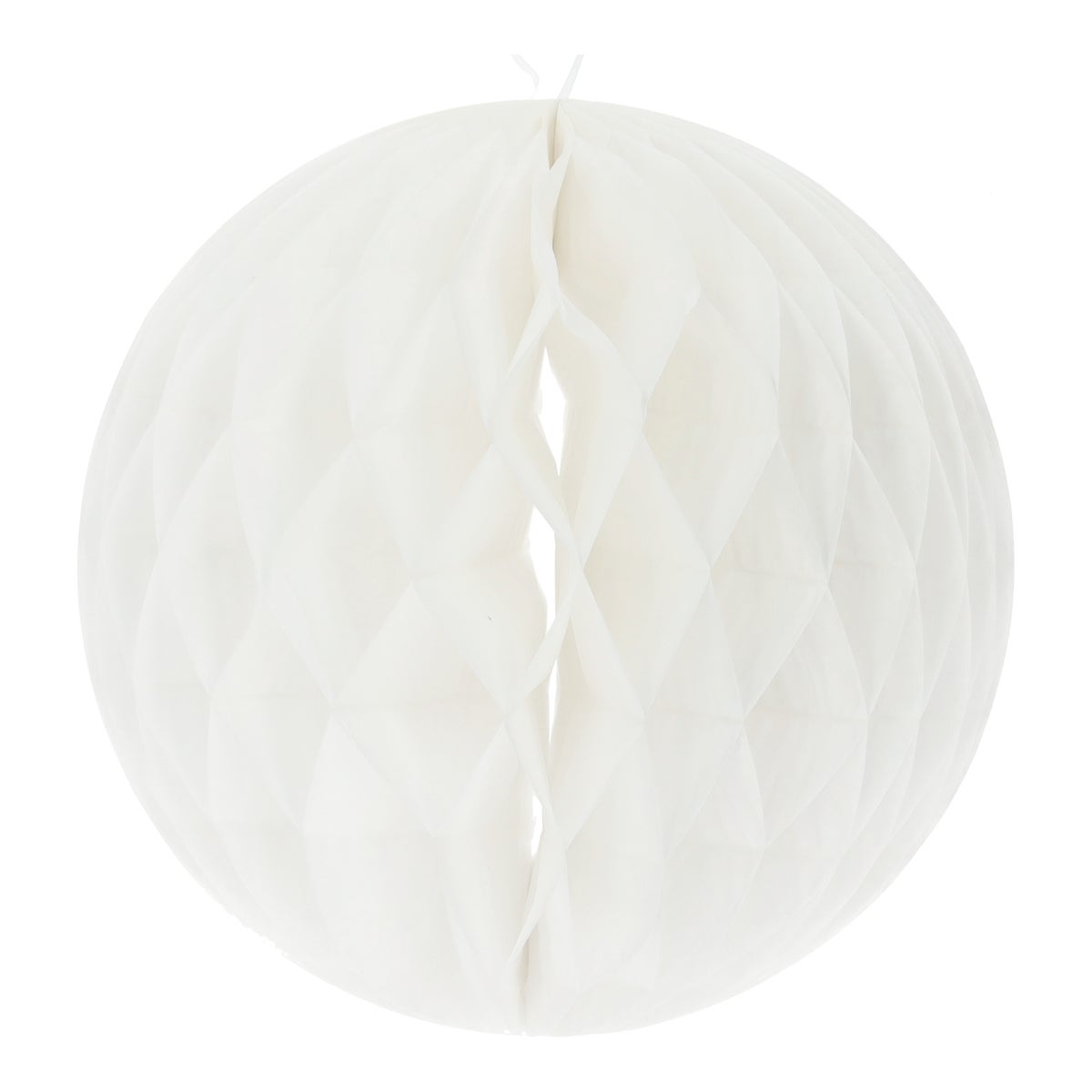 Honeycomb ball 30 cm wit Honeycomb ball 30 cm wit