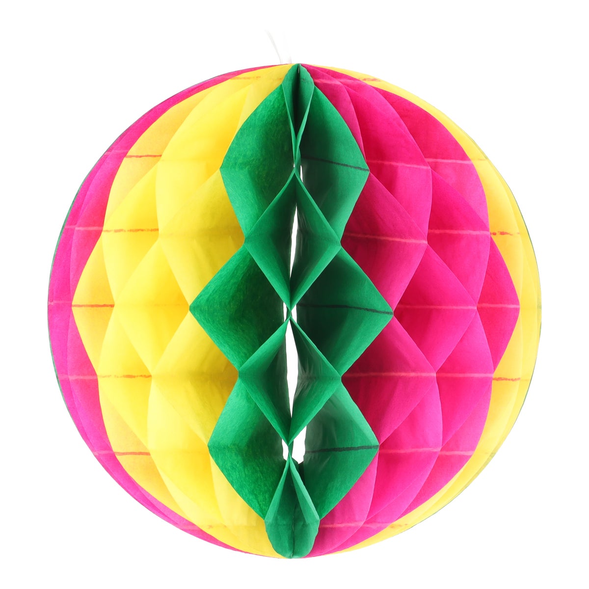 Honeycomb ball 30 cm multi color Honeycomb ball 30 cm multi color