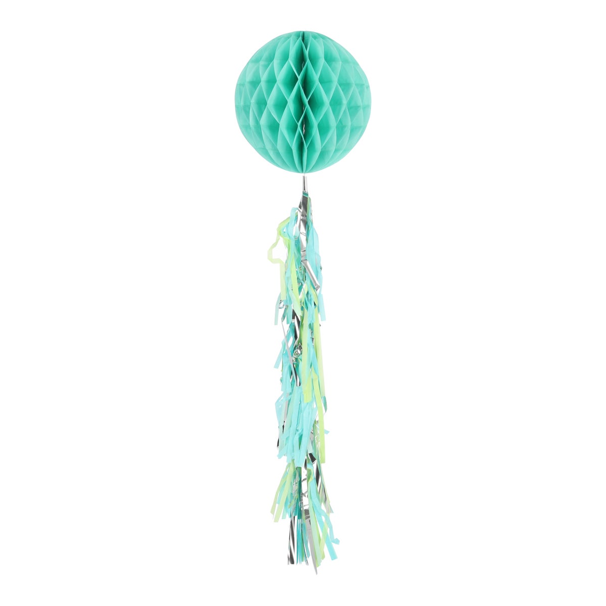 Honeycomb + tassel 80 cm mint Honeycomb + tassel 80 cm mint