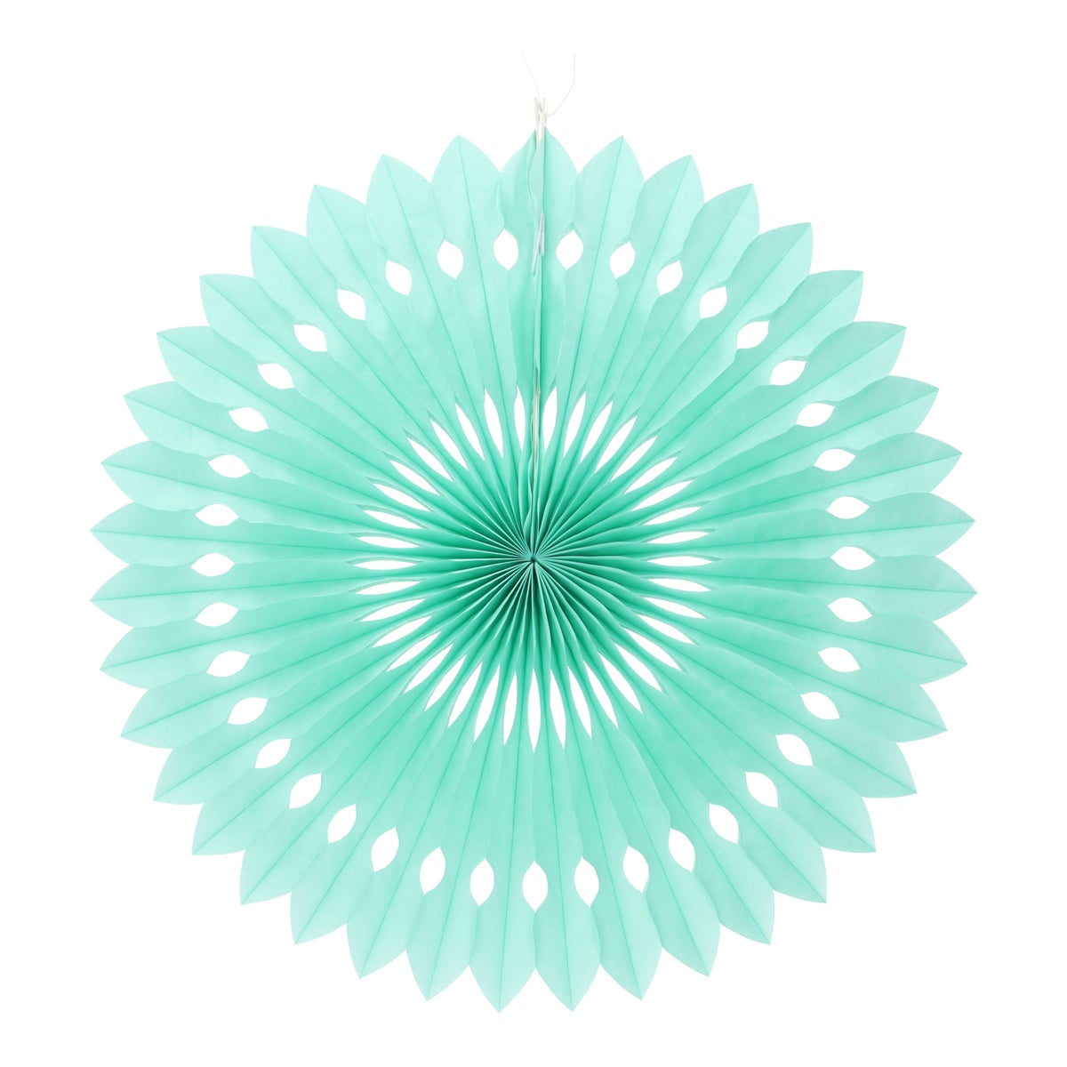 Honeycomb waaier 40 cm mint Honeycomb waaier 40 cm mint