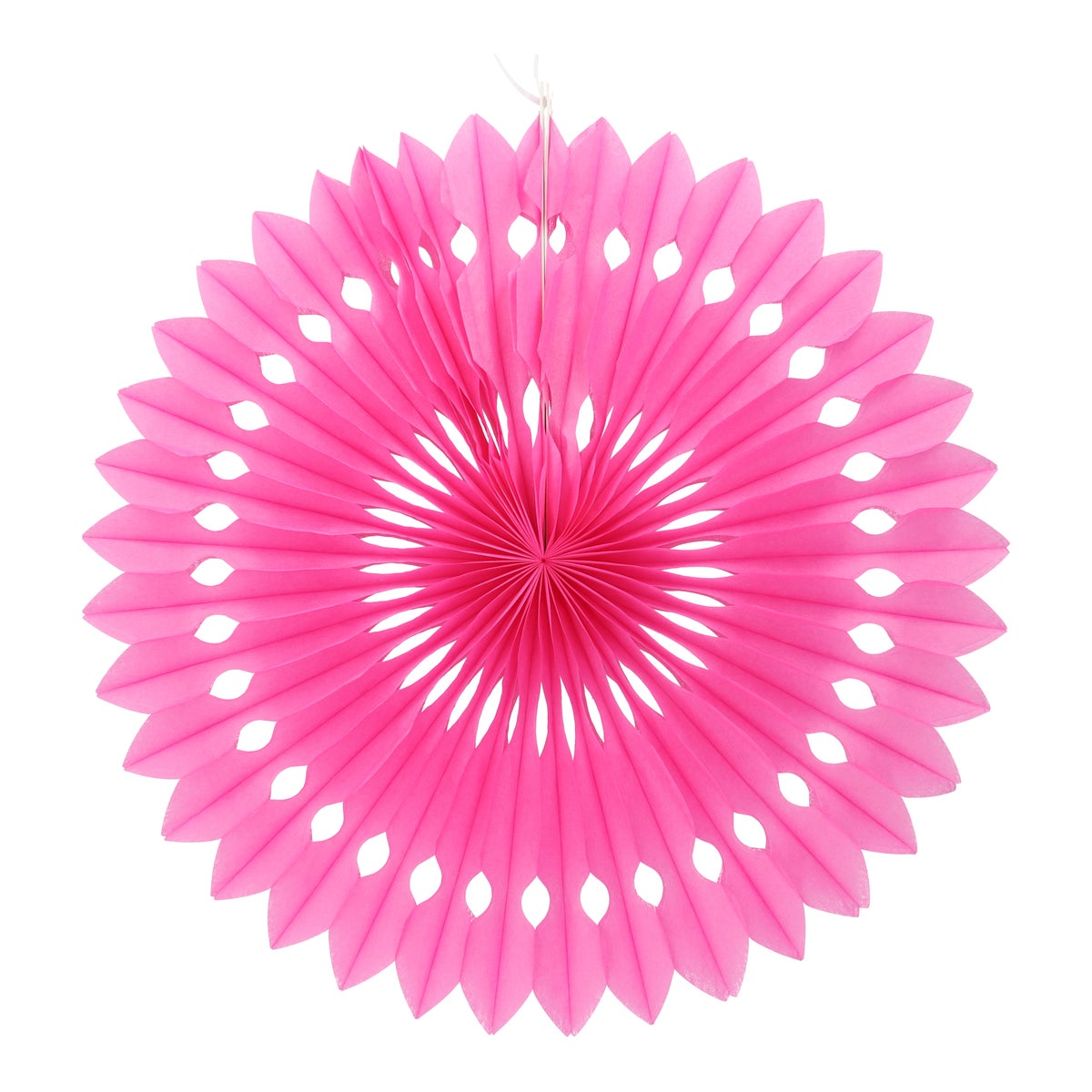 Honeycomb waaier 40 cm fuchsia Honeycomb waaier 40 cm fuchsia
