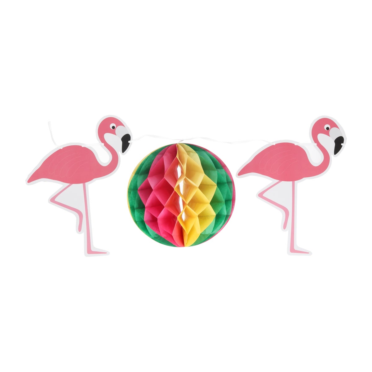 Vlaggenlijn flamingo honeycomb Vlaggenlijn flamingo honeycomb