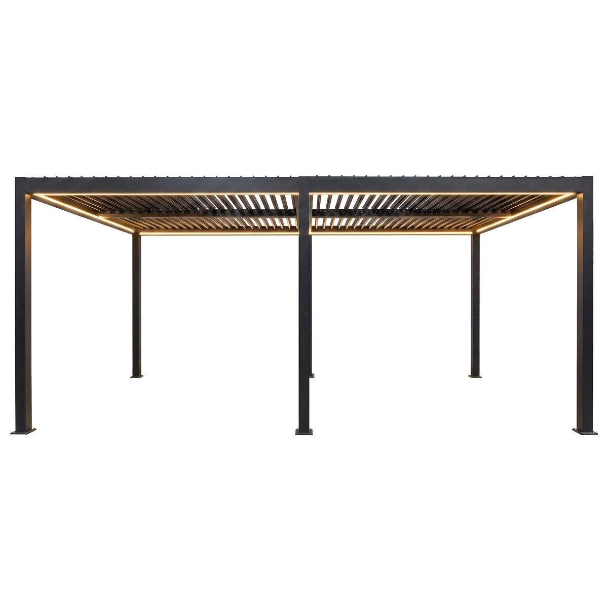 Pergola Viceno antraciet 295 x 575 cm + LED Pergola Viceno antraciet 295 x 575 cm + LED