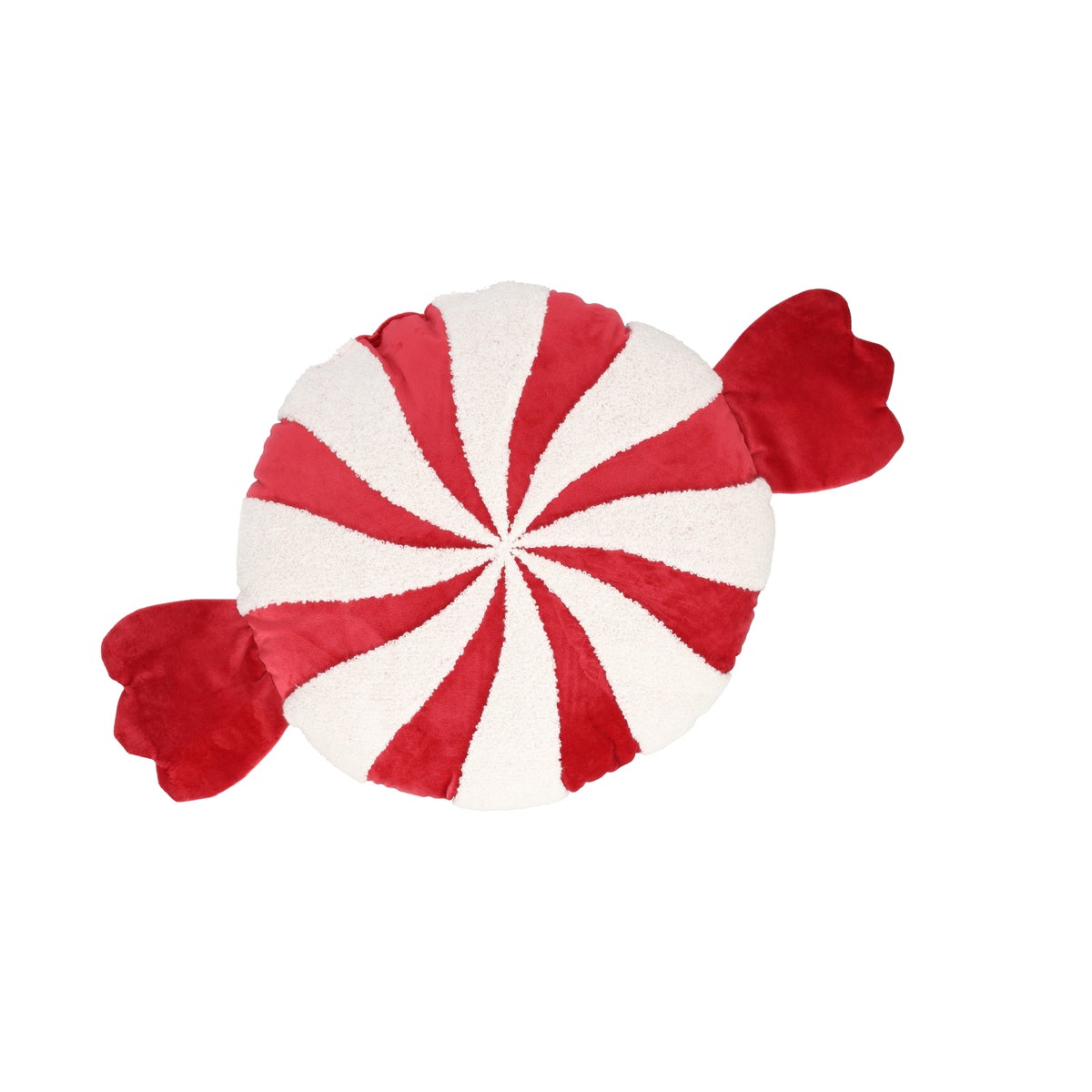 Kussen 38 cm candy rood wit Kussen 38 cm candy rood wit