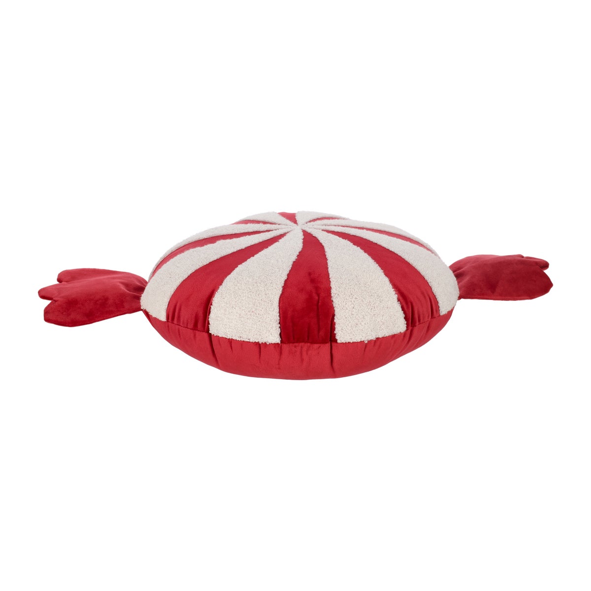 Kussen 38 cm candy rood wit Kussen 38 cm candy rood wit