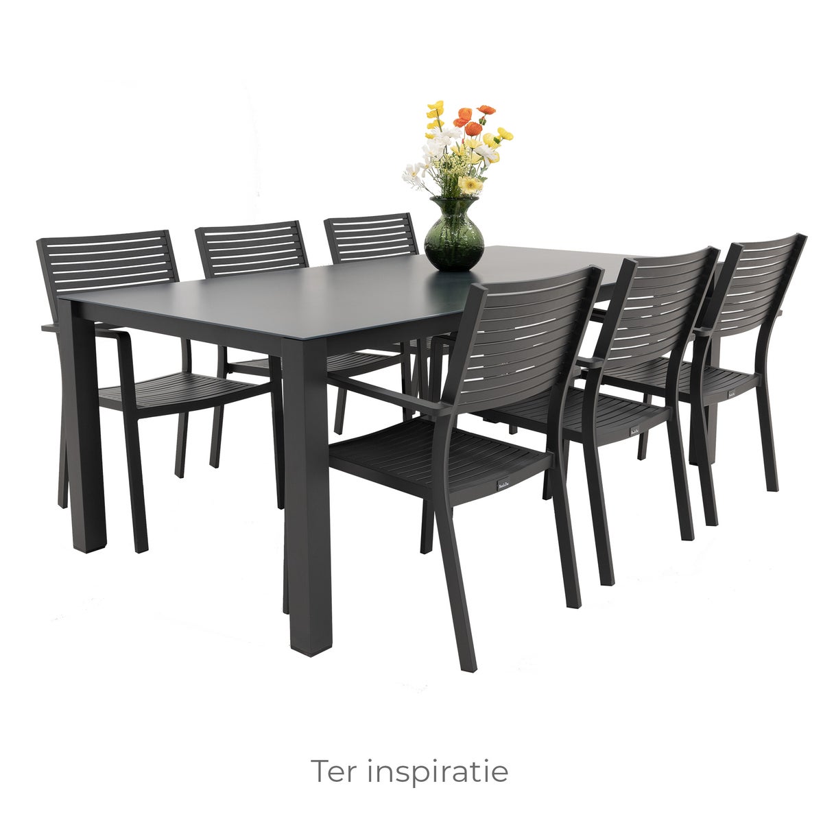 Stoel stapel Cori antraciet Stoel stapel Cori antraciet