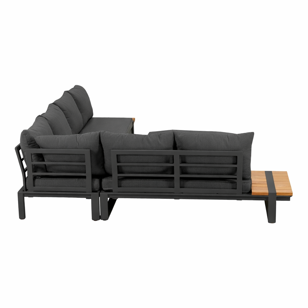 Loungeset Frullo - Antraciet - 6-zits Loungeset Frullo - Antraciet - 6-zits