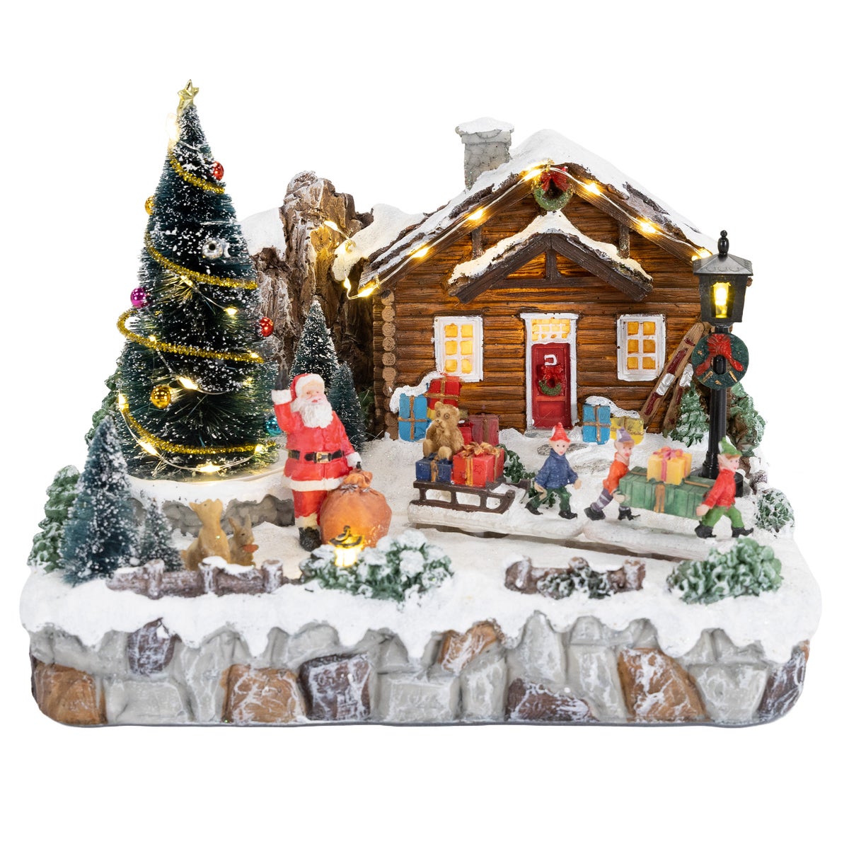 Weihnachtsdorf Berghütte 27 x 22 x 20 cm Weihnachtsdorf Berghütte 27 x 22 x 20 cm