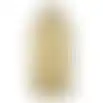 Fles glas bruin 14x14x30cm 3ass nc