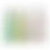 Fles glas LED 28cm groen 4ass