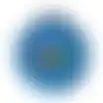 Hondendouche blauw