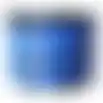 Hondendouche blauw