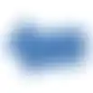 Badmantel hond blauw XS 30cm