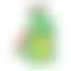 Hondenspeelgoed Riso draak groen 14x26x28cm FP