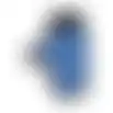Verzorgingshandschoen+pinnen Pienna taupe/blauw FP