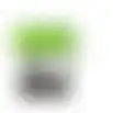 Voedersilo Yrsa zaden+noten metaal grijs/groen