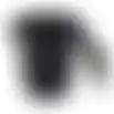Ton + deksel zwart 23l Curver