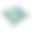 Grasse aqua O292 50x50 pillow