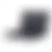 Basic black A052 lounge soft 60x40 rug