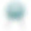 Stoel Alento turquoise