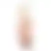 Konijn staand paraplu roze 50cm