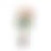 Schaap zittend bloemen 10cm 2ass