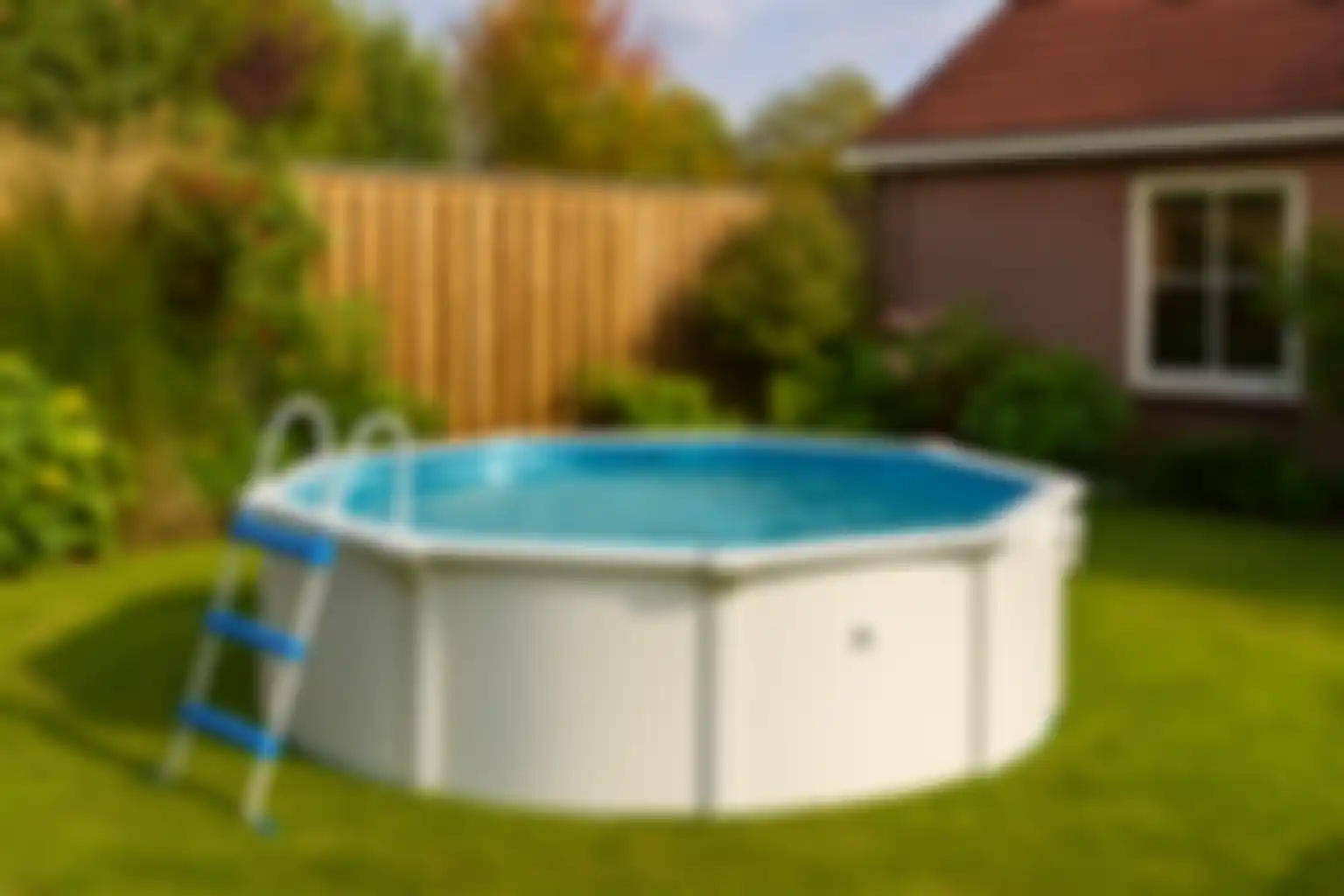 Jacuzzi in de tuin