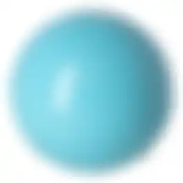 Speelgoed H cl bal blauw 8.5cm