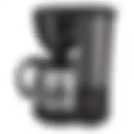 Koffiezetapparaat zwart 1,25L 750W