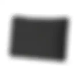 Rib black F115 lounge soft 73x40 rug