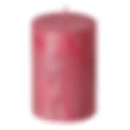 Kaars Metallic Rood
